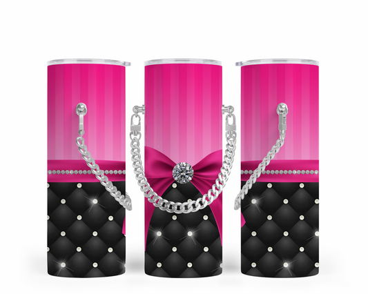 Handbag Inspired Chain Tumbler (030)