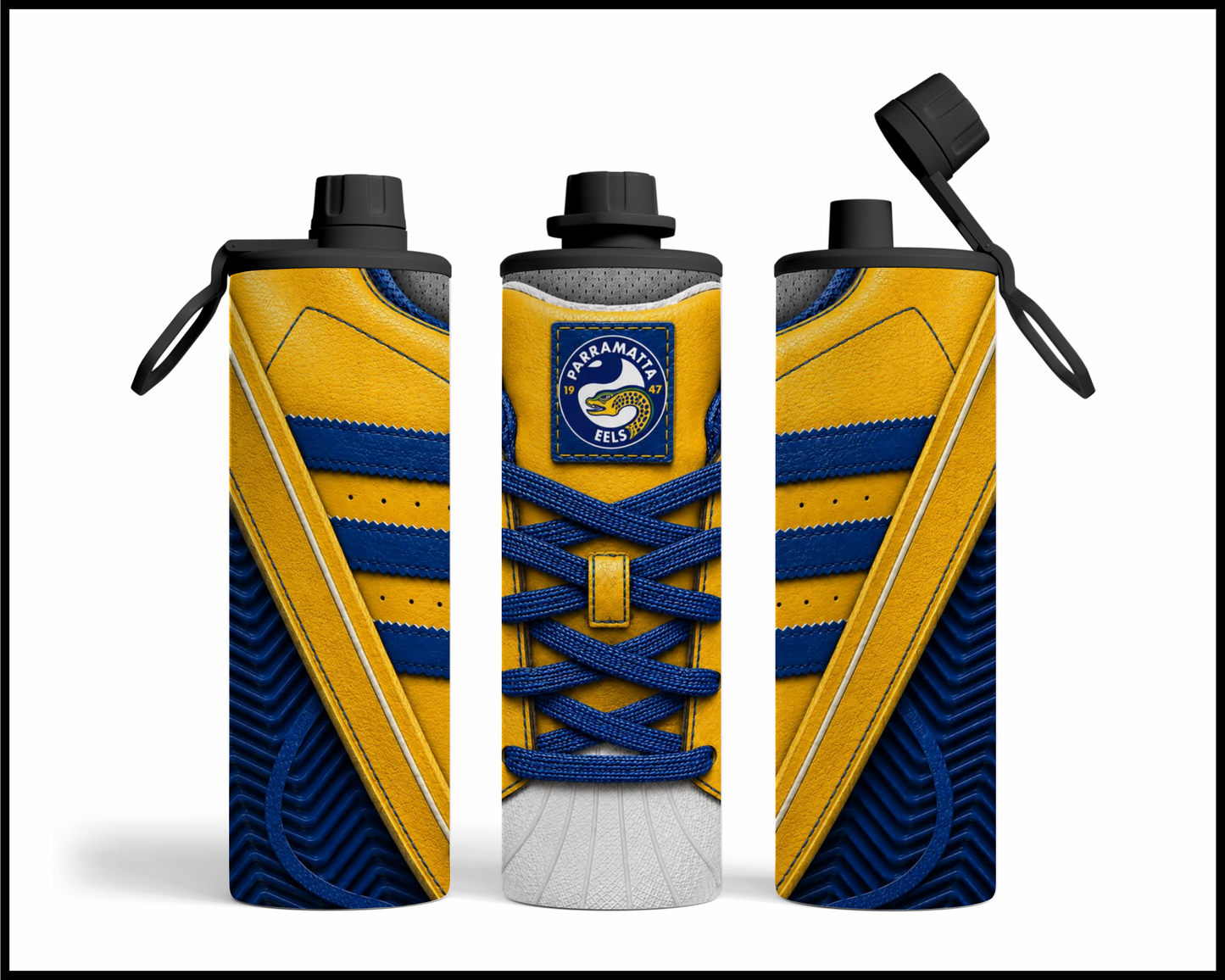 Parramatta Eels Side-stripe Shoe Inspired Tumbler
