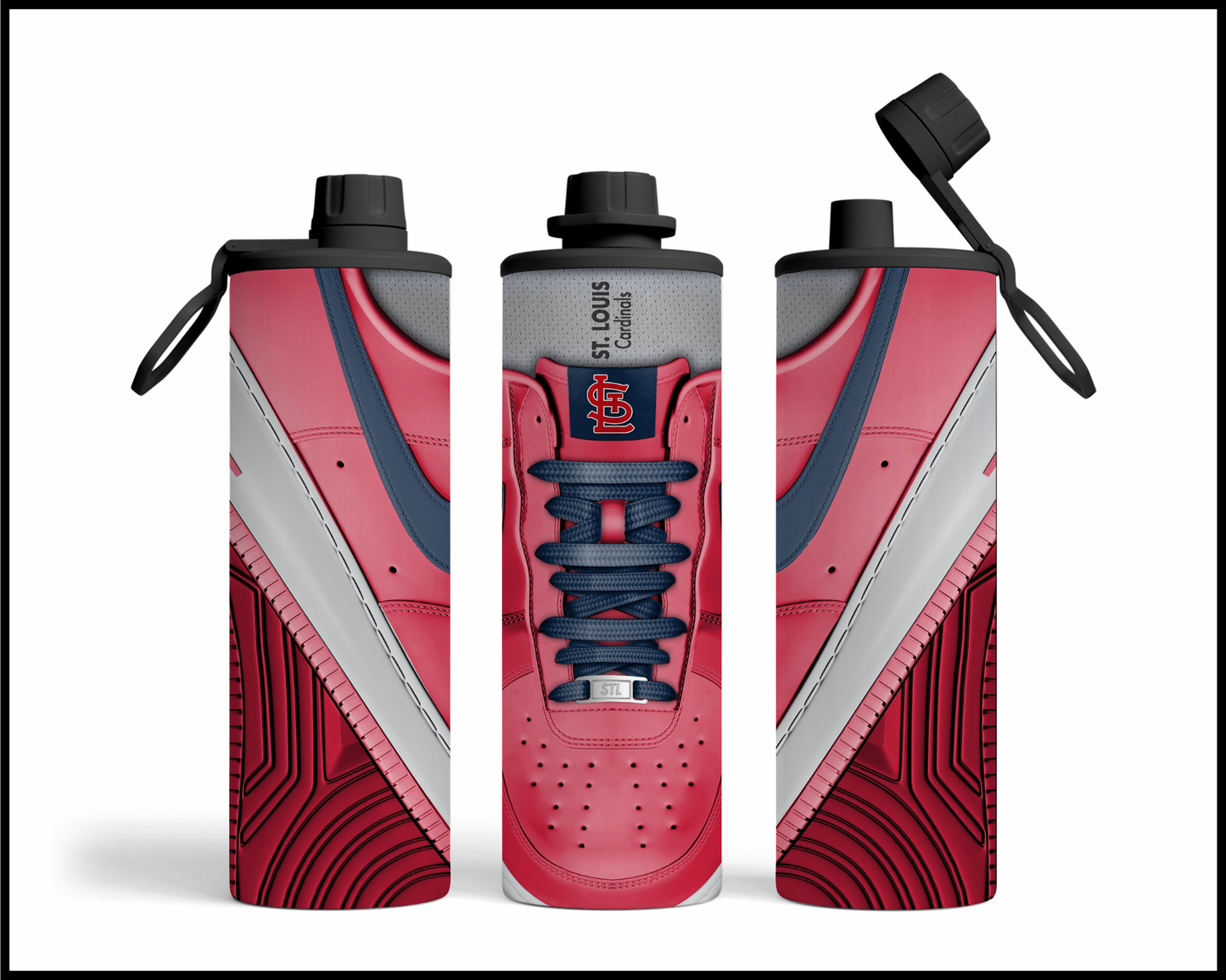 St Louis Cardinals Shoe Inspired Tumbler (030)