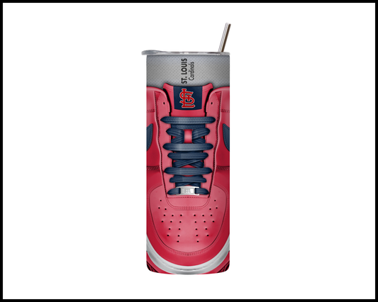 St Louis Cardinals Shoe Inspired Tumbler (030)