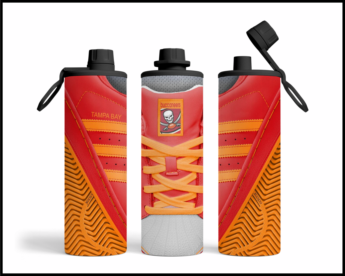 Tampa Bay Buccaneers Shoe Inspired Tumbler (031)