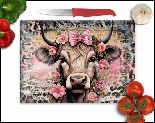 Cow Sublimated Cutting Board (031)