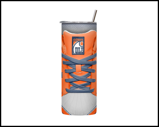 Edmonton Oilers Shoe Inspired Tumbler (032)