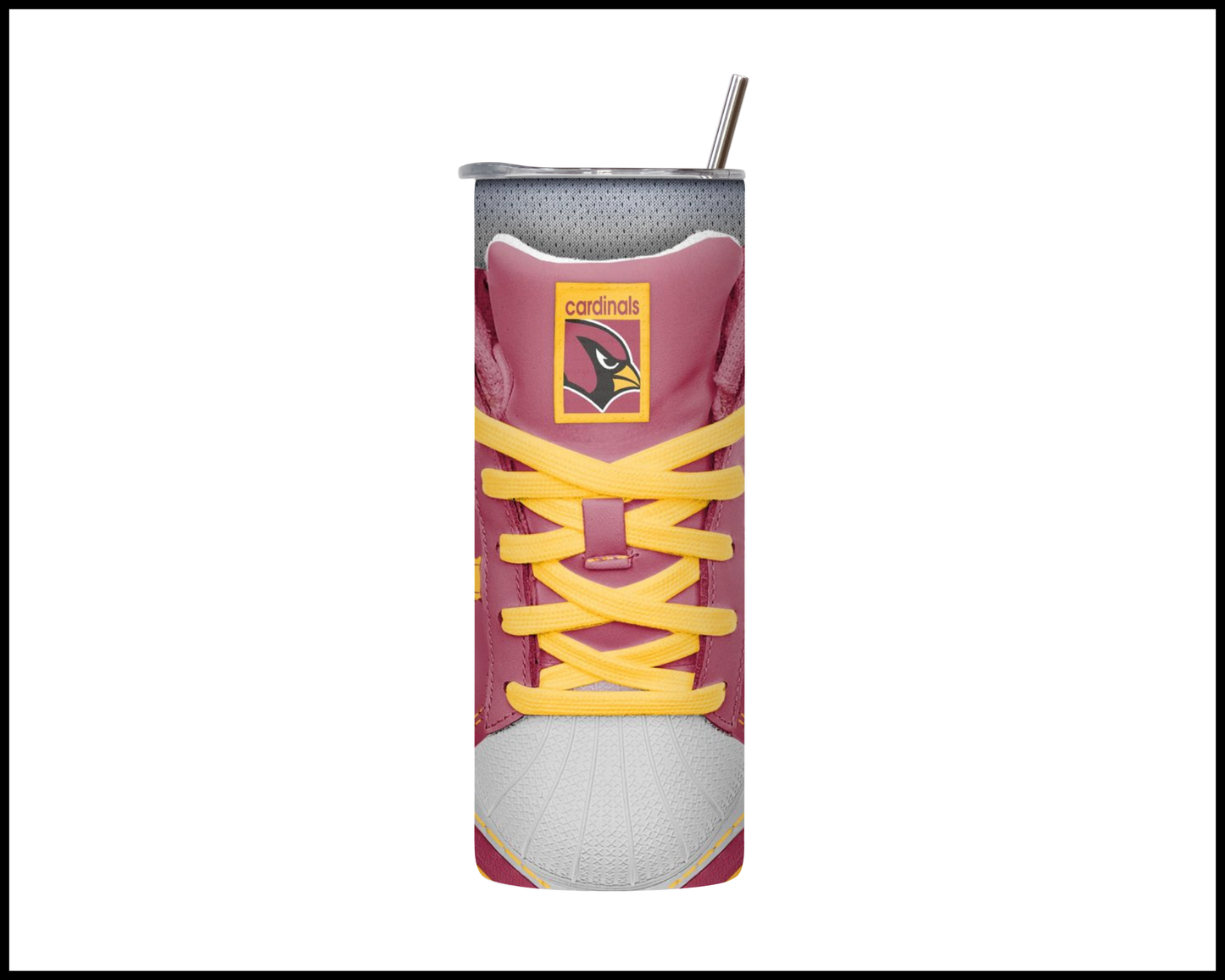Arizona Cardinals Shoe Inspired Tumbler (032)