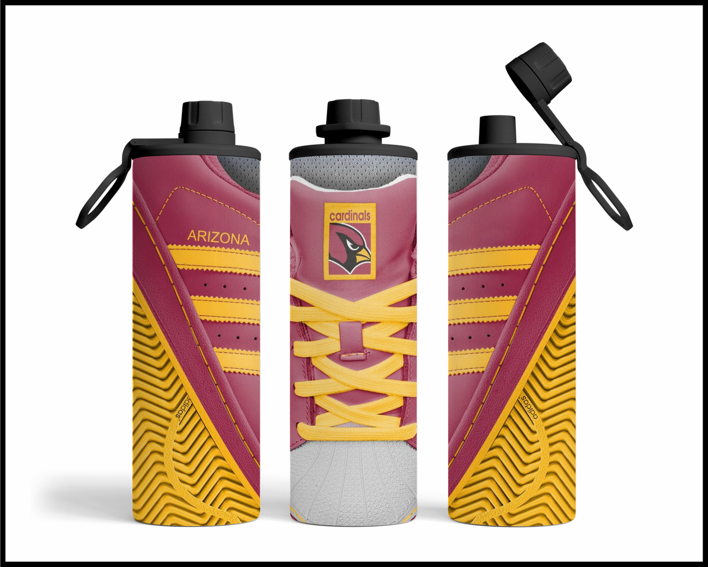 Arizona Cardinals Shoe Inspired Tumbler (032)