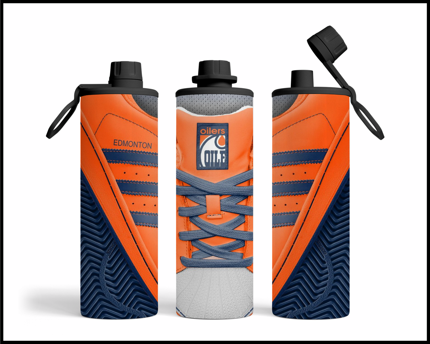 Edmonton Oilers Shoe Inspired Tumbler (032)