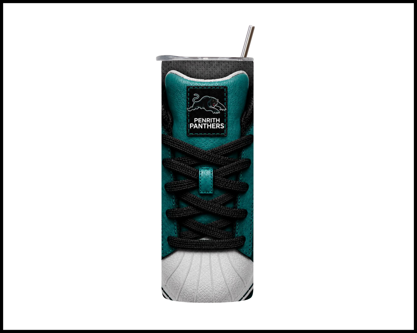 Penrith Panthers Side-stripe Shoe Inspired Tumbler