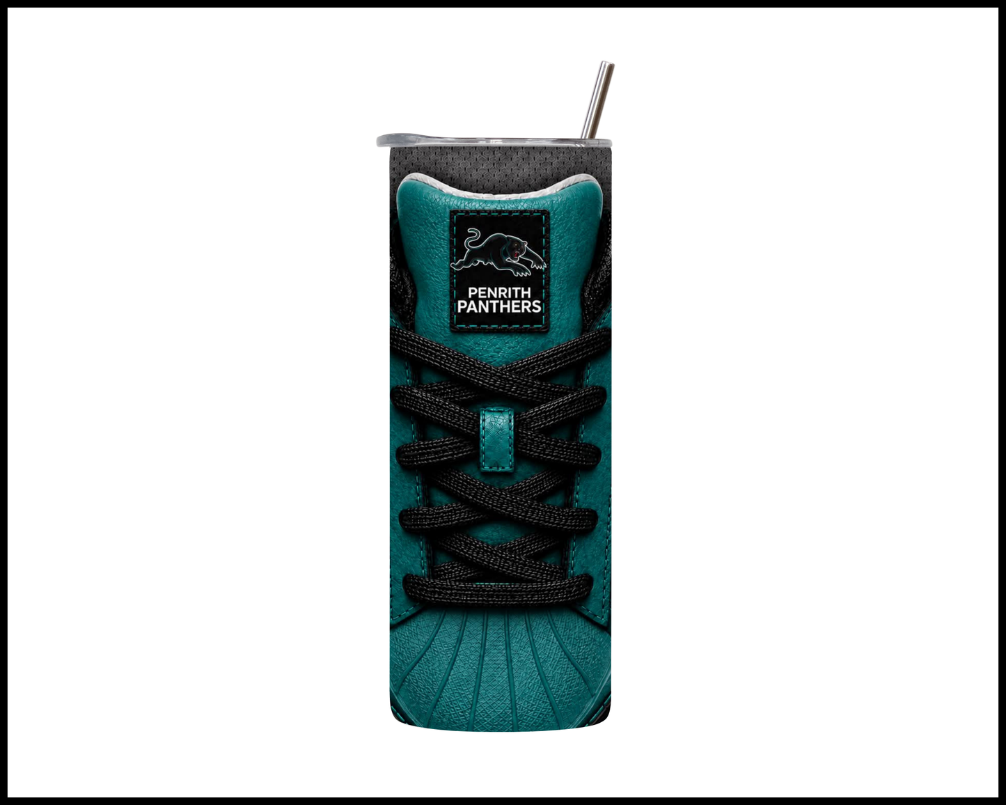 Penrith Panthers Side-stripe Shoe Inspired Tumbler