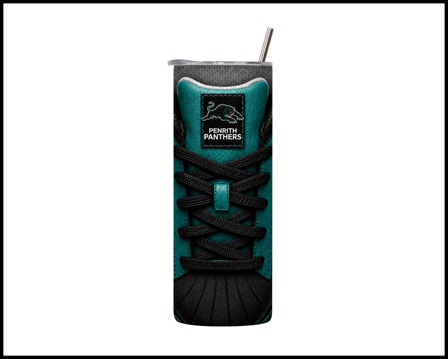 Penrith Panthers Side-stripe Shoe Inspired Tumbler