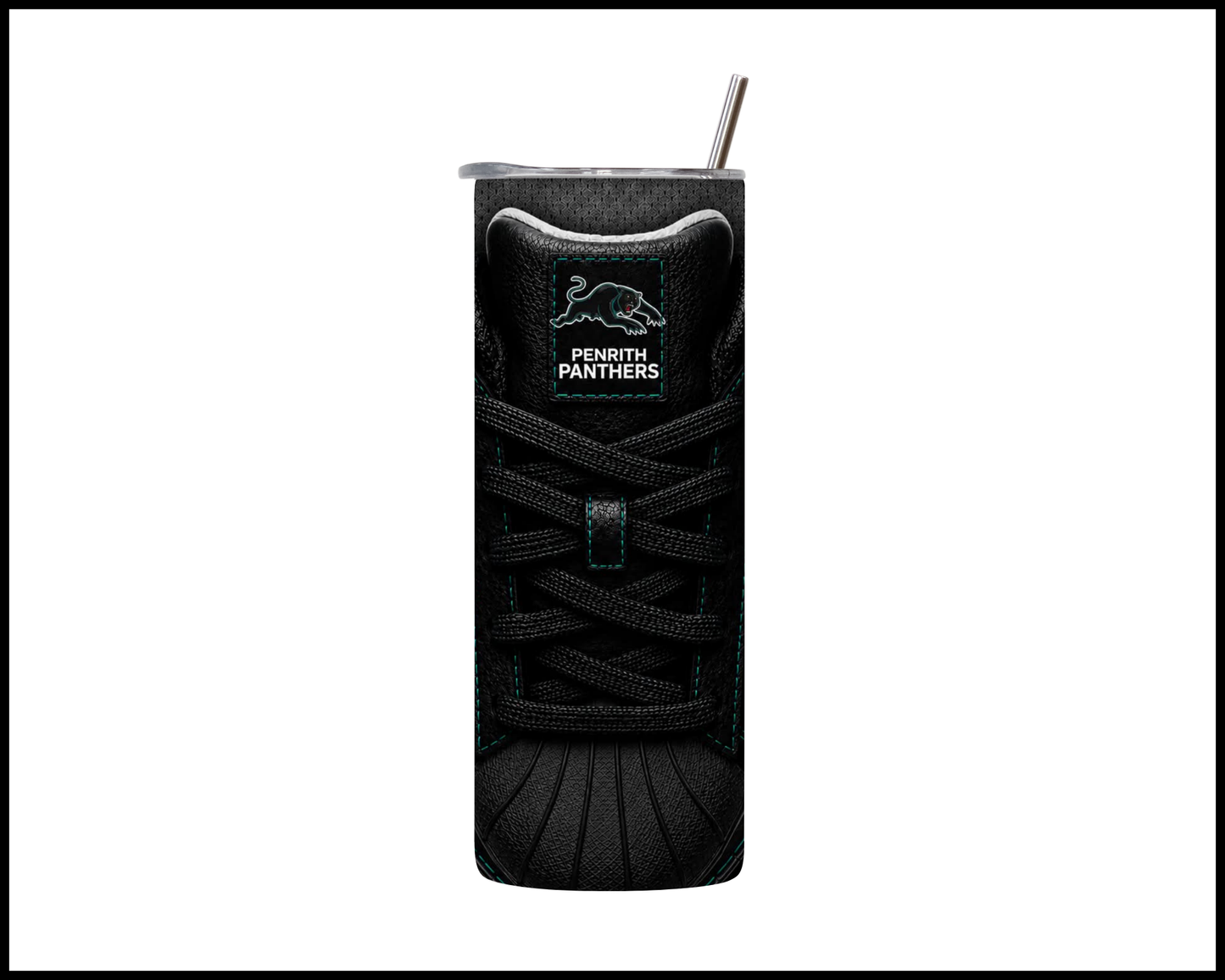 Penrith Panthers Side-stripe Shoe Inspired Tumbler