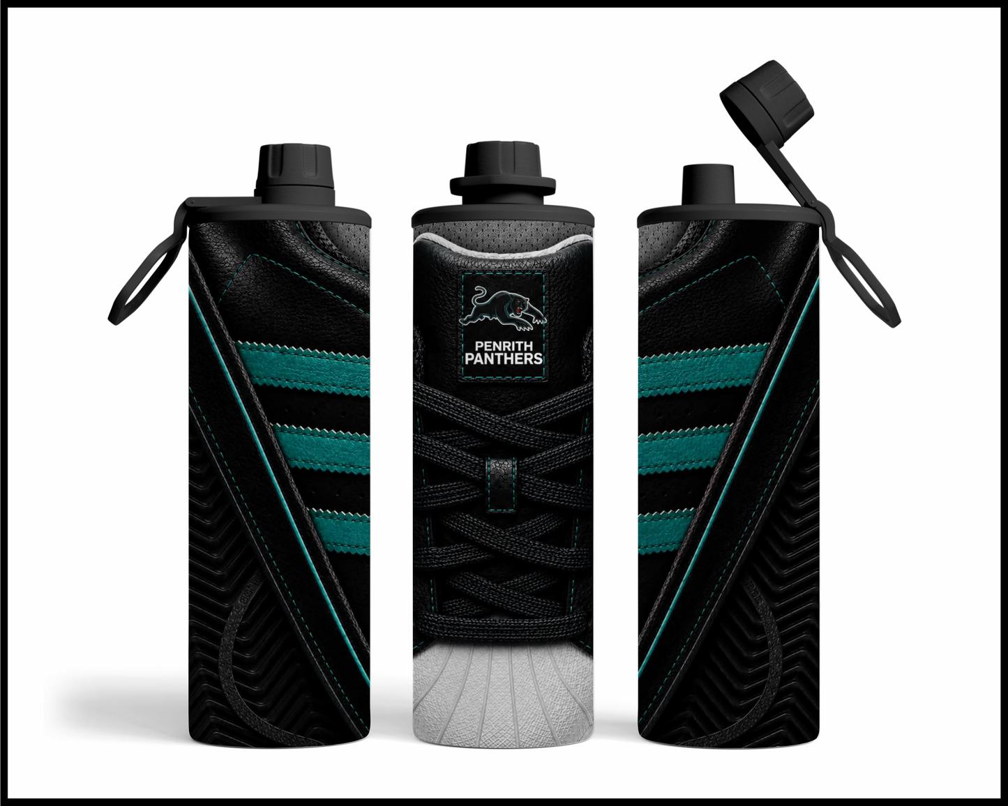 Penrith Panthers Side-stripe Shoe Inspired Tumbler