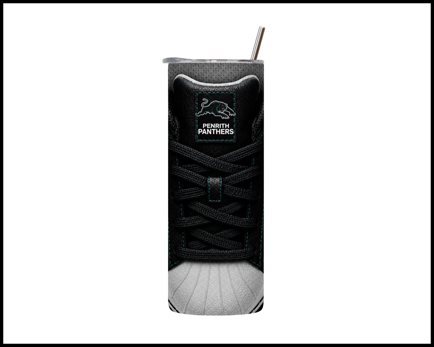 Penrith Panthers Side-stripe Shoe Inspired Tumbler