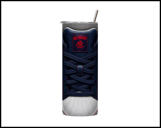 Stainless Steel Tumbler - Melbourne Side-Stripe Shoe Inspired