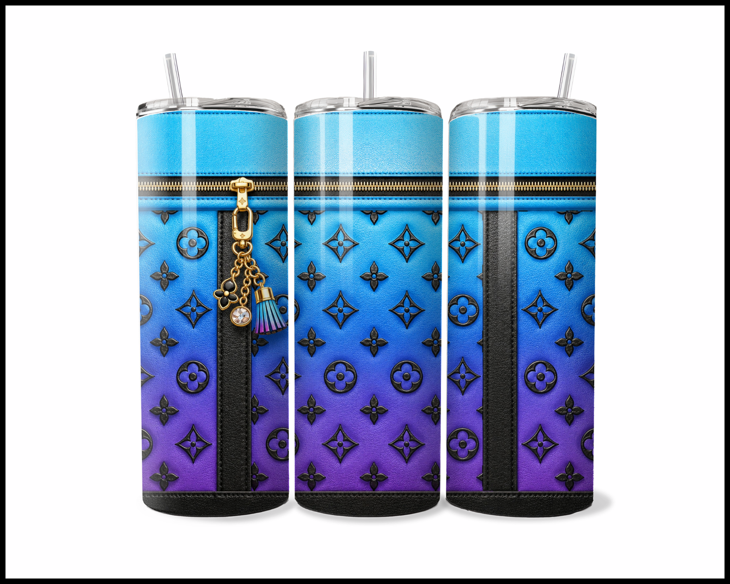 Designer Handbag Inspired Tumbler (064)