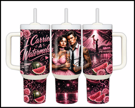 Dirty Dancing Inspired Big Guzzler Stainless Steel Tumbler (1036)