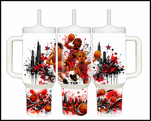 Michael Jordan Big Guzzler Stainless Steel Tumbler (1045)