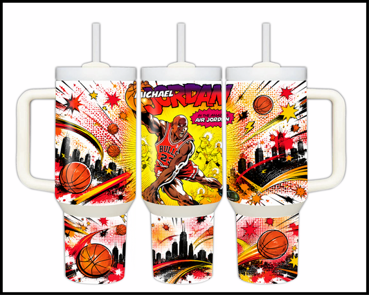 Michael Jordan Big Guzzler Stainless Steel Tumbler (1047)