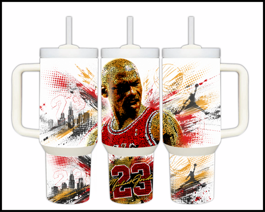Michael Jordan Big Guzzler Stainless Steel Tumbler (1050)