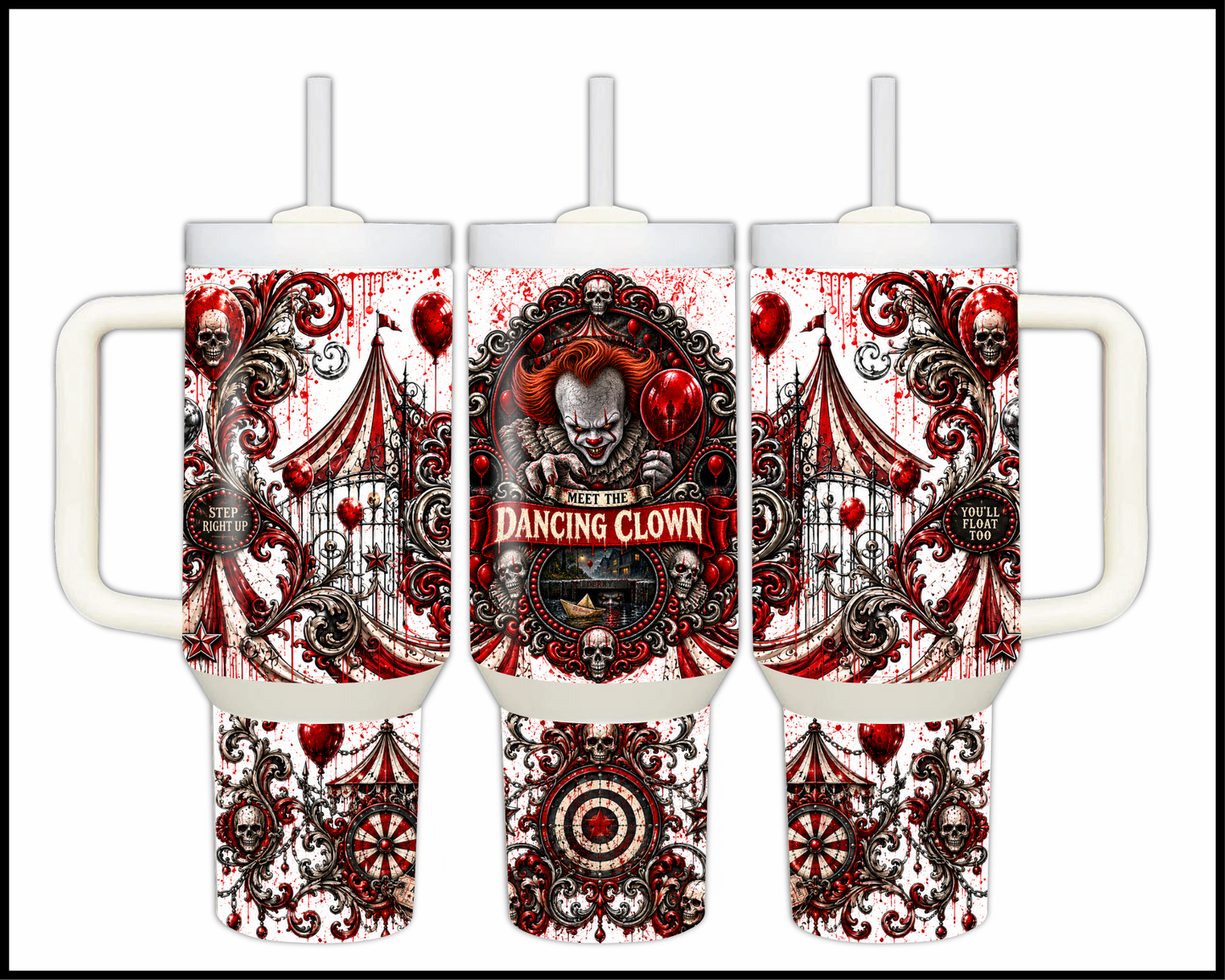 Sinister Sips - Penny Wise Big Guzzler Stainless Steel Tumbler (1079)