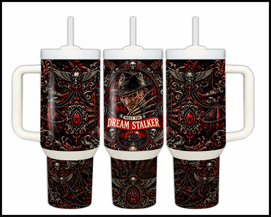 Sinister Sips - Freddy Krueger Big Guzzler Stainless Steel Tumbler (1080)