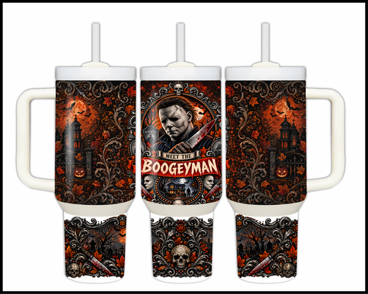 Sinister Sips - Michael Myers Big Guzzler Stainless Steel Tumbler (1081)