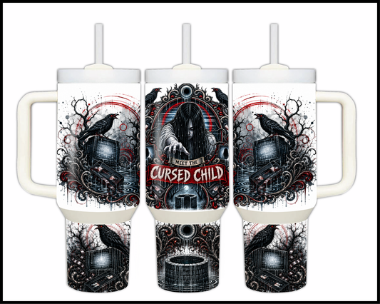 Sinister Sips - Samara Morgan Big Guzzler Stainless Steel Tumbler (1088)
