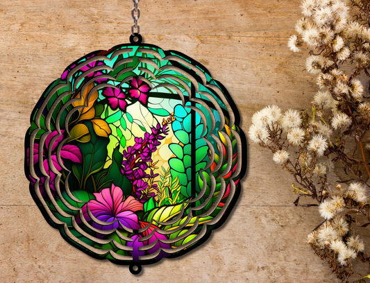 Floral Wind Spinner (260)