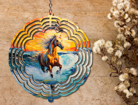 Horse Wind Spinner (185)