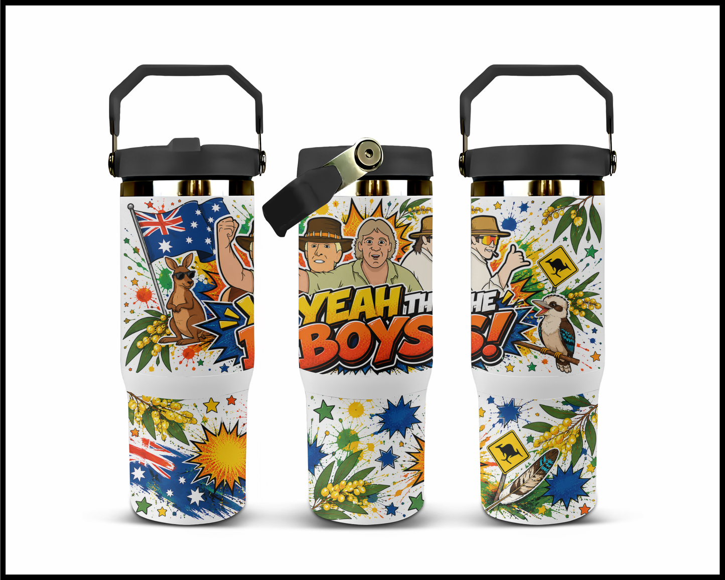 Yeah The Boys! Big Guzzler Stainless Steel Tumbler (1133)
