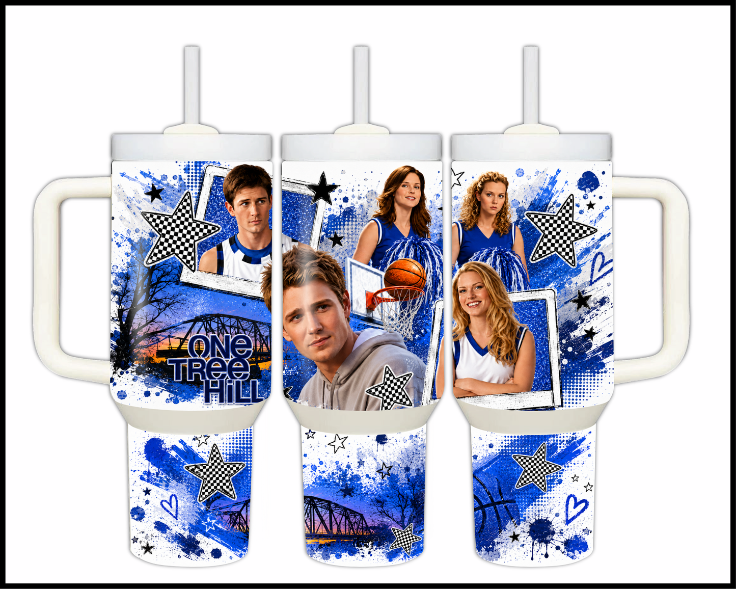One Tree Hill Inspired Big Guzzler Stainless Steel Tumbler (1137)