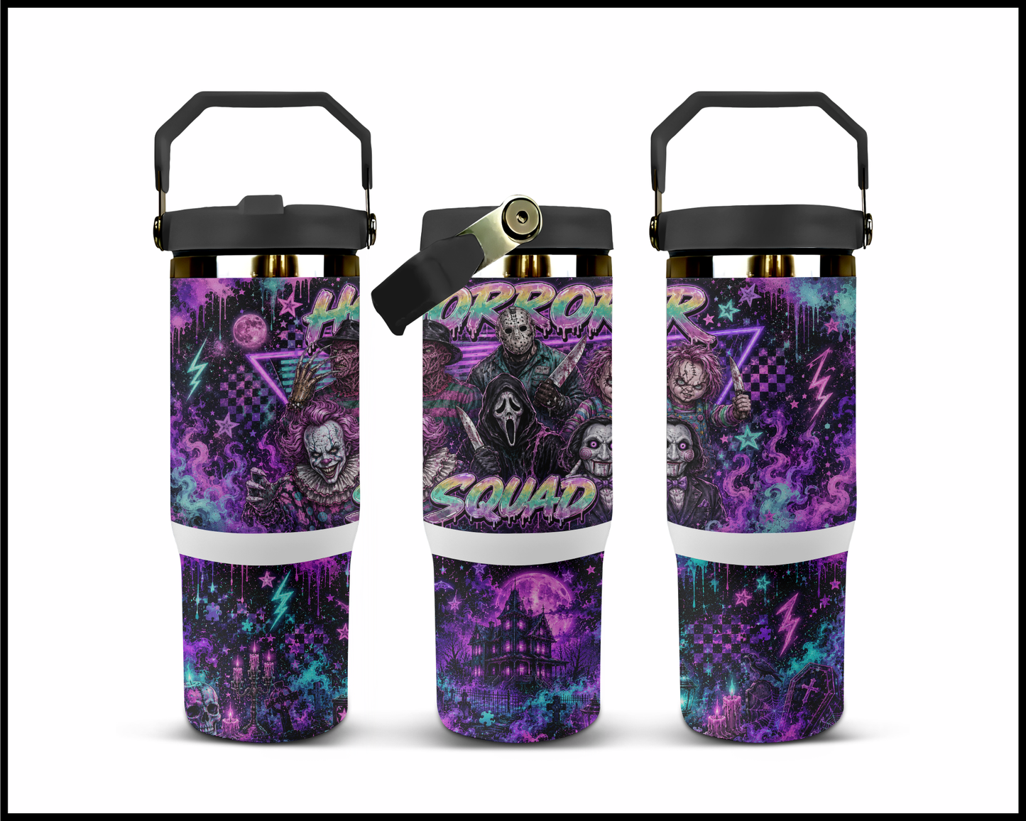 Horror Squad Big Guzzler Stainless Steel Tumbler (1285)
