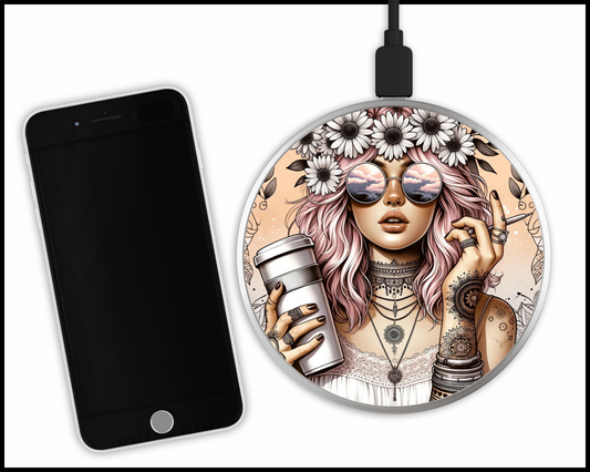 Sexy Bad Ars@ Sublimated Wireless Phone Charger (112)