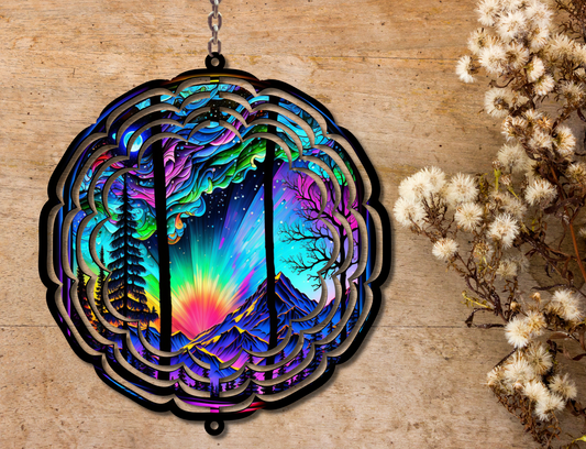 Mountains Wind Spinner (287)