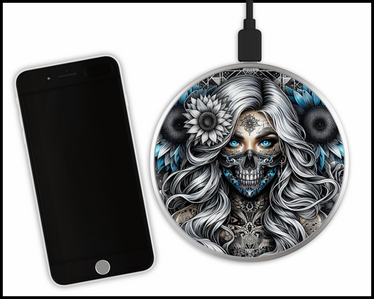 Mandala Woman Sublimated Wireless Phone Charger (212)