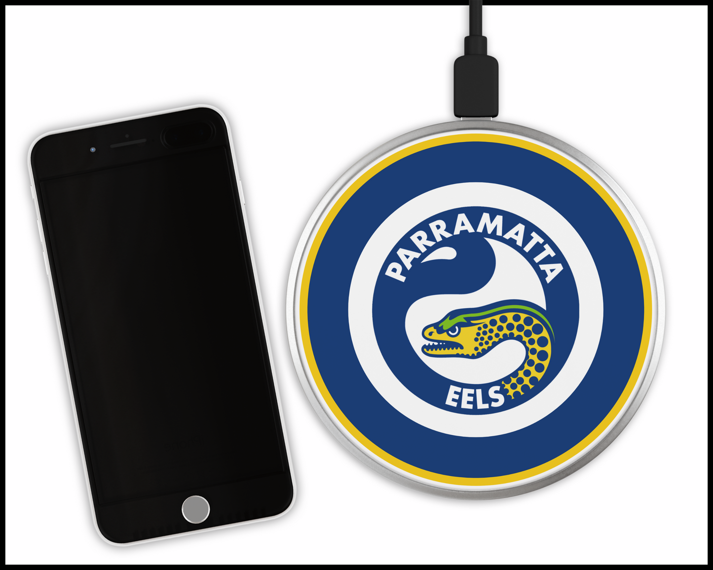 Parramatta Eels Sublimated Wireless Phone Charger