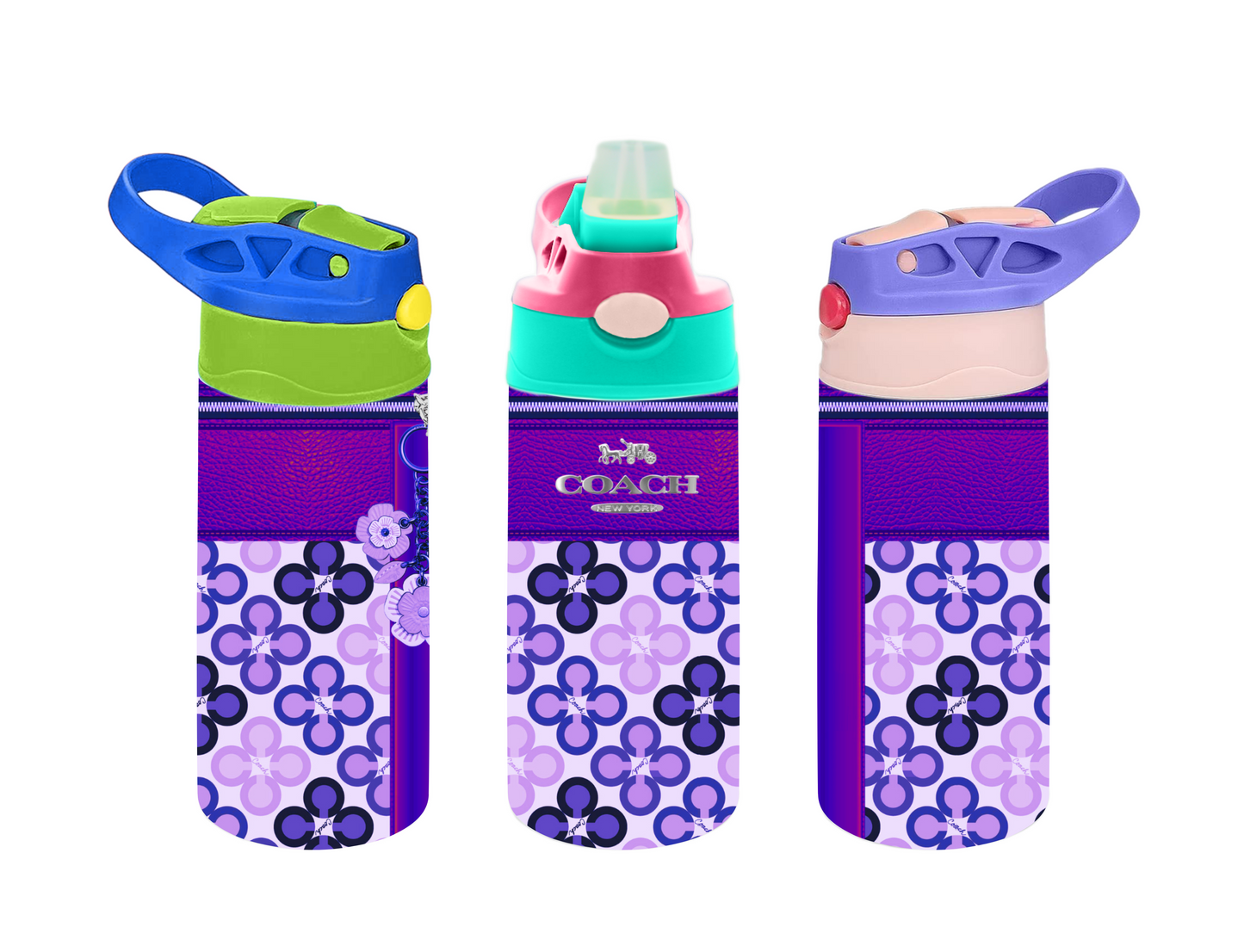 Coach Inspired Kids Tumbler & Sippy Cups (006)