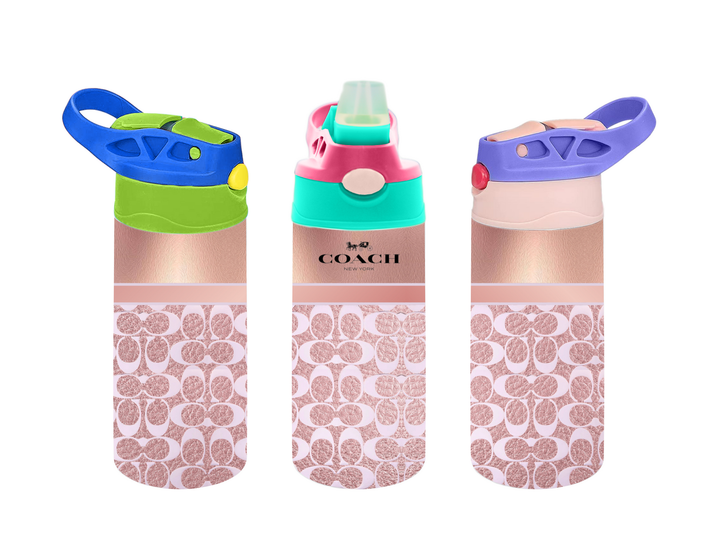 Coach Inspired Kids Tumbler & Sippy Cups (002)