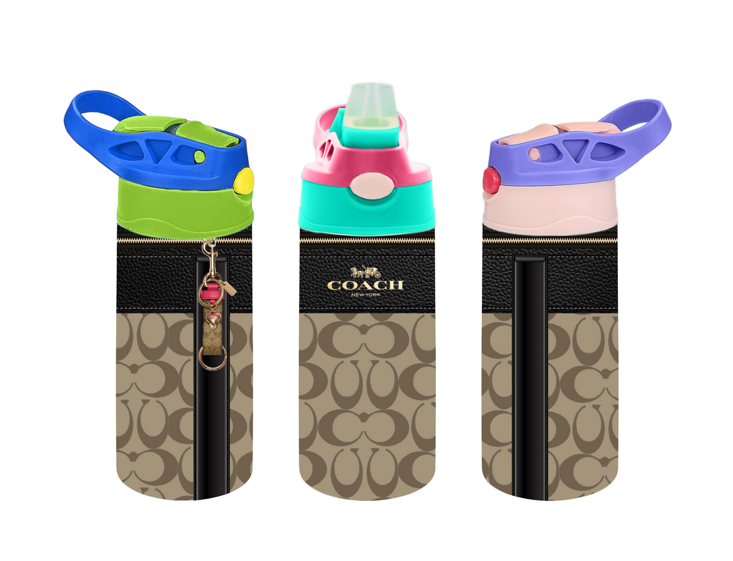 Coach Inspired Kids Tumbler & Sippy Cups (001)