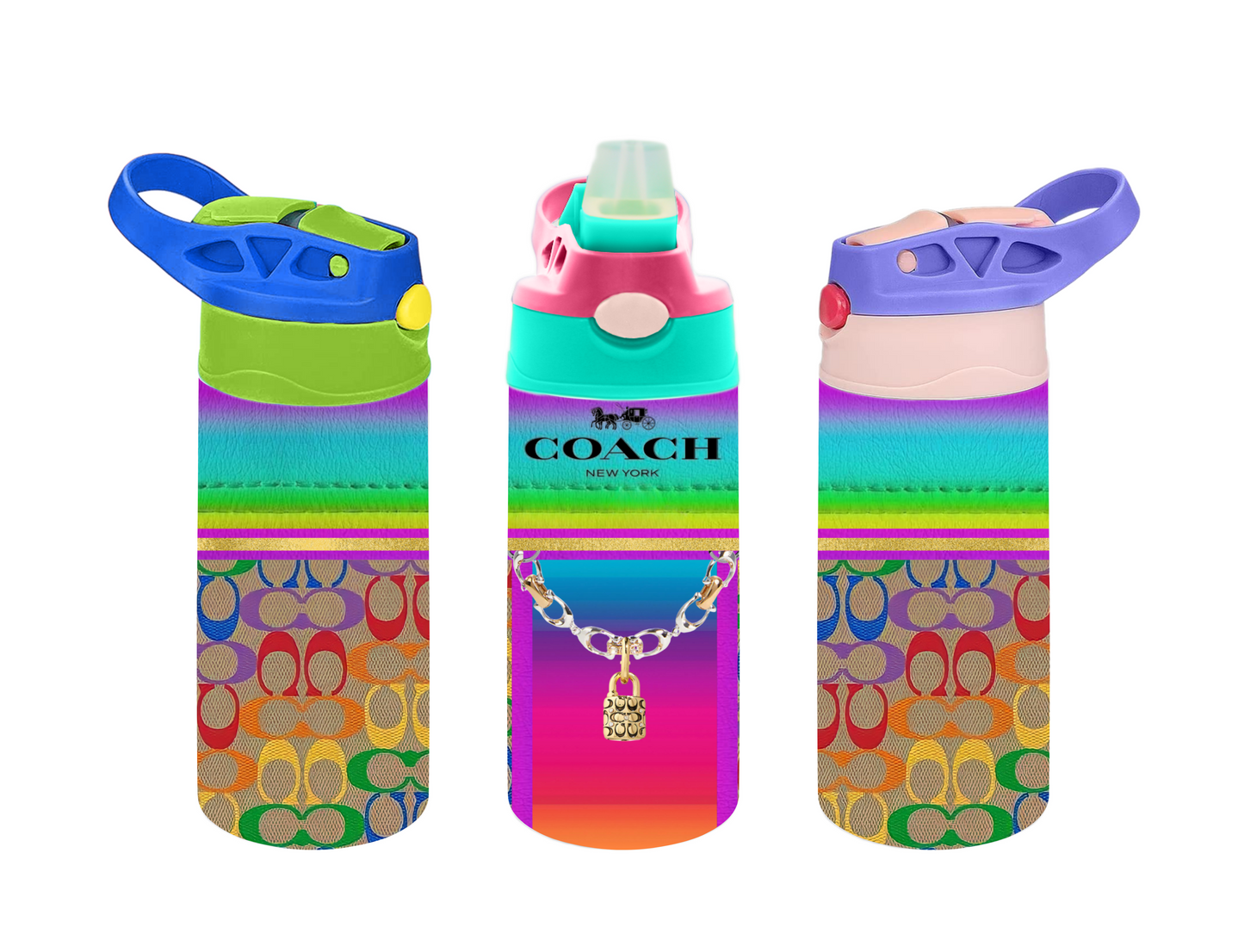 Coach Inspired Kids Tumbler & Sippy Cups (003)