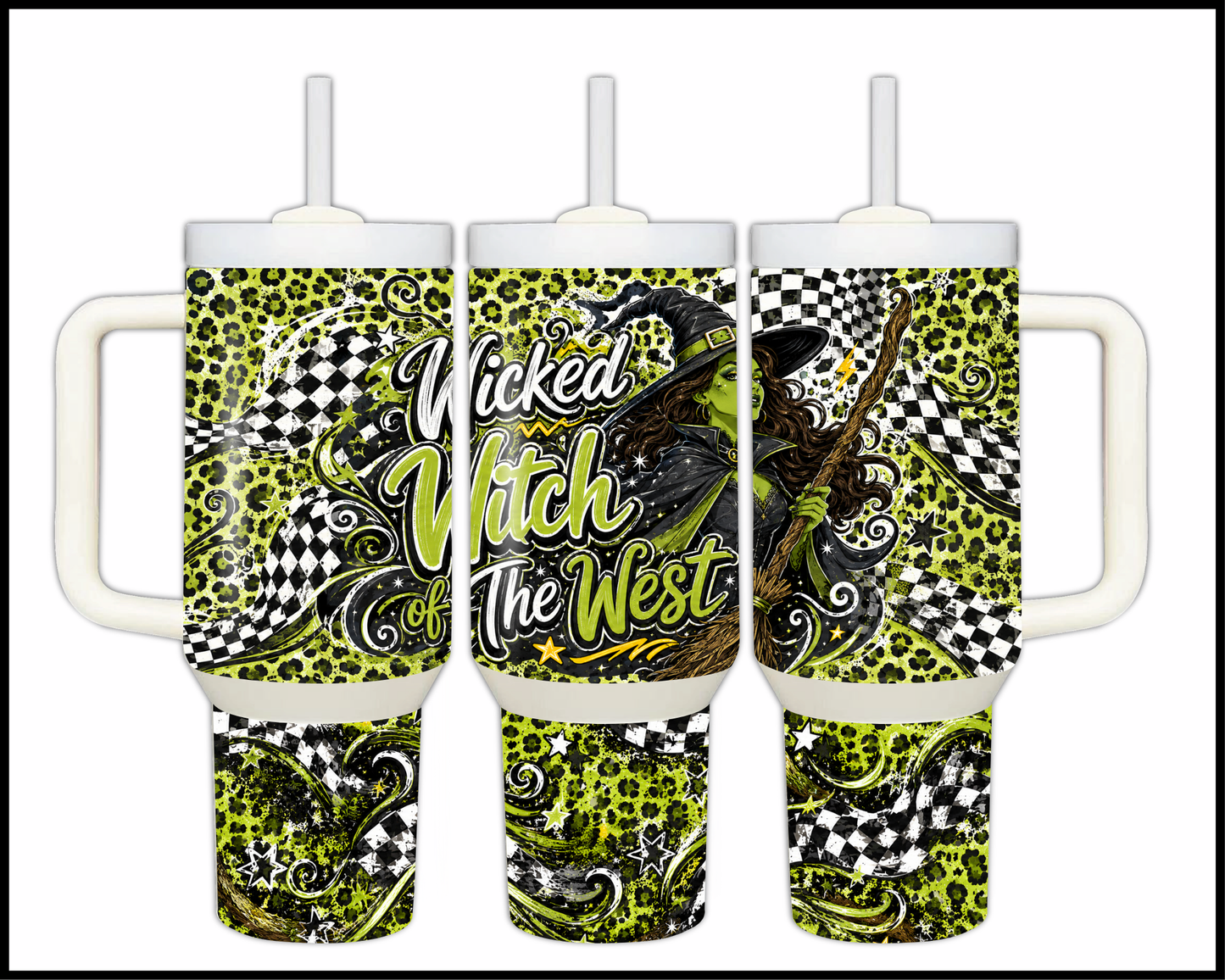 The Wicked Witch Of The West Inspired Big Guzzler Stainless Steel Tumbler (1304)