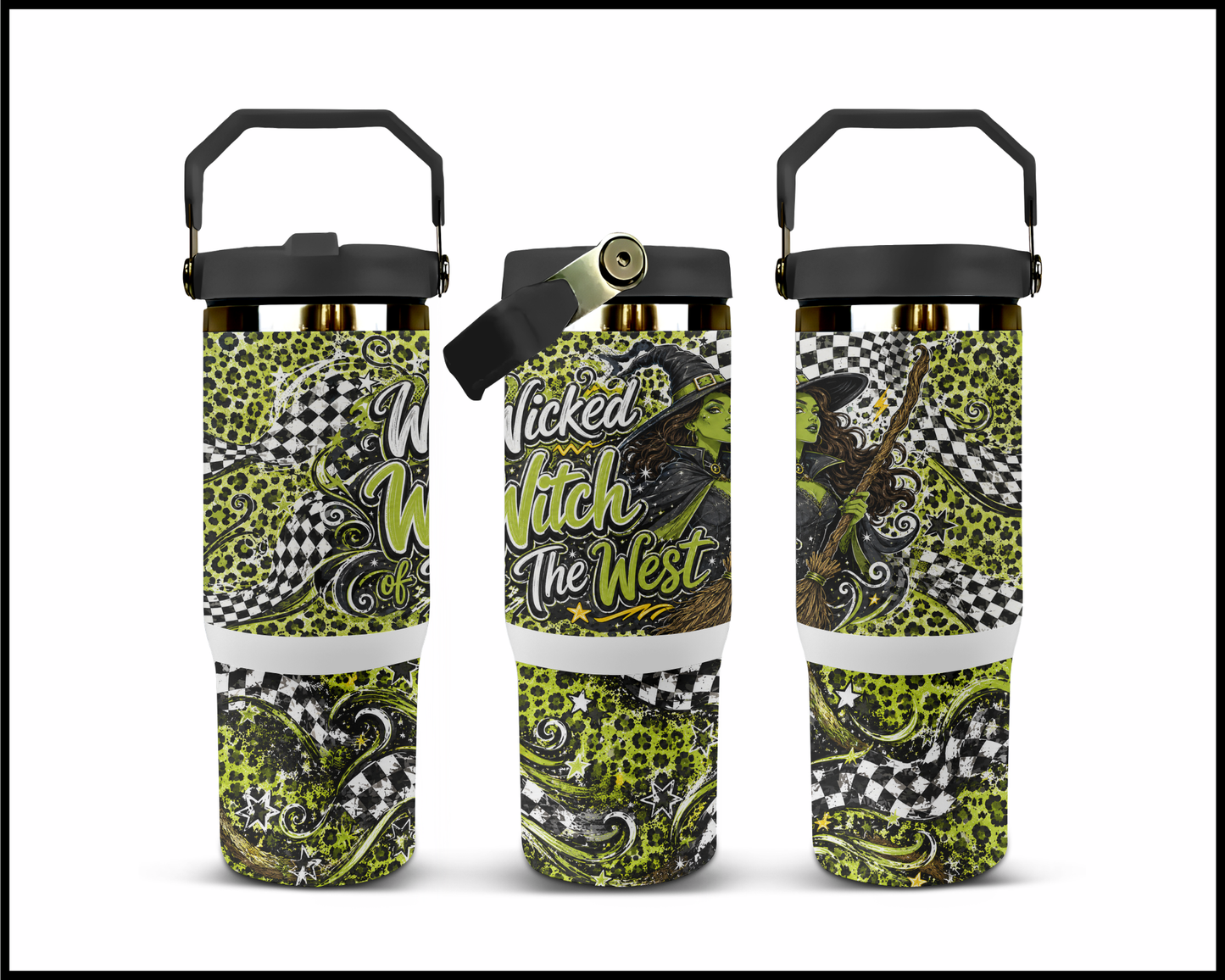The Wicked Witch Of The West Inspired Big Guzzler Stainless Steel Tumbler (1304)