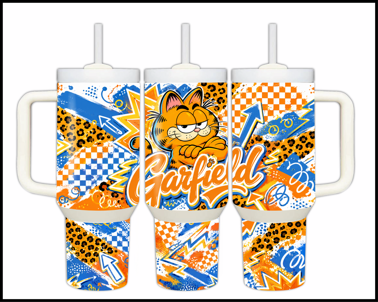 Garfield Big Guzzler Stainless Steel Tumbler (1306)