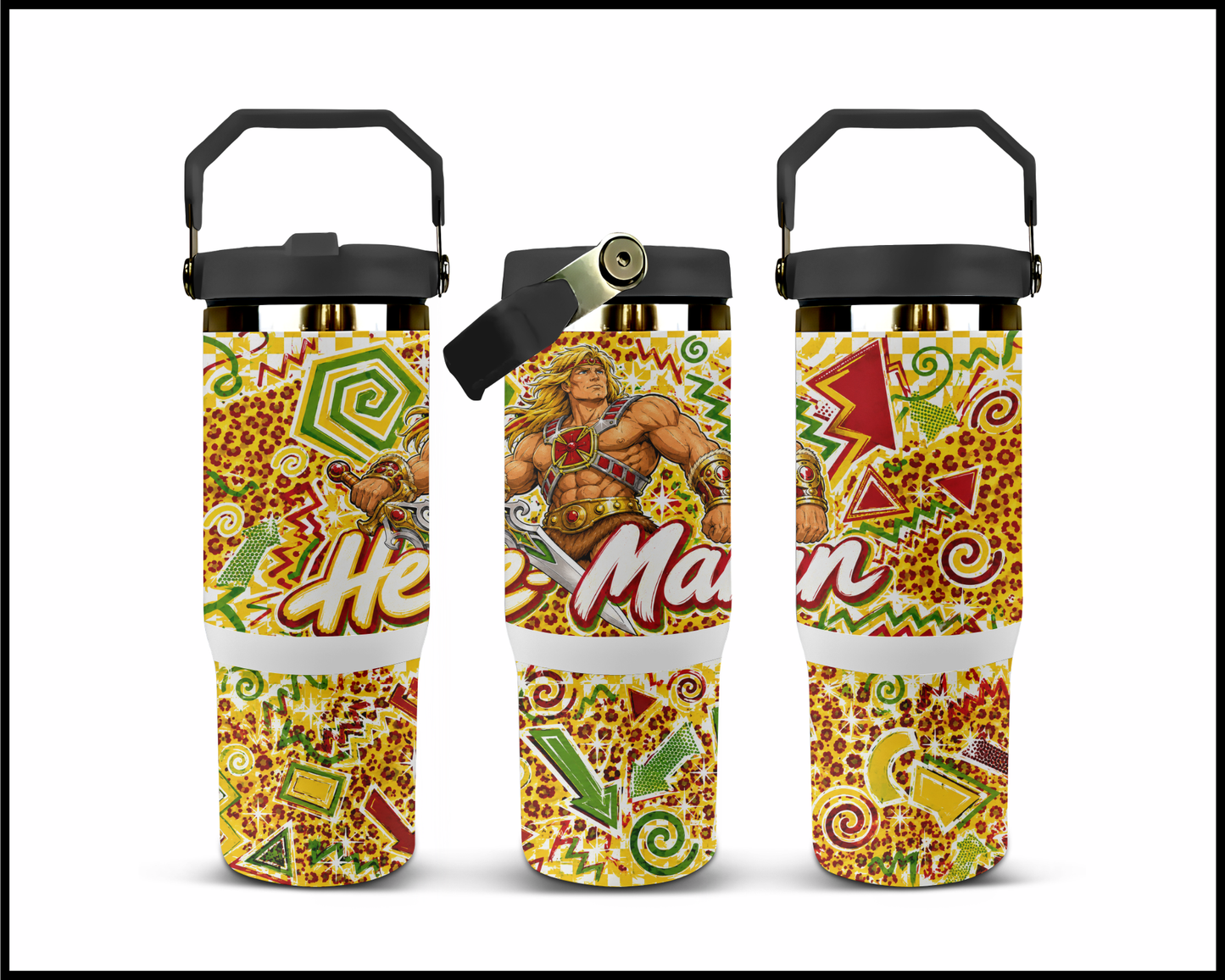 He-Man Inspired Big Guzzler Stainless Steel Tumbler (1308)