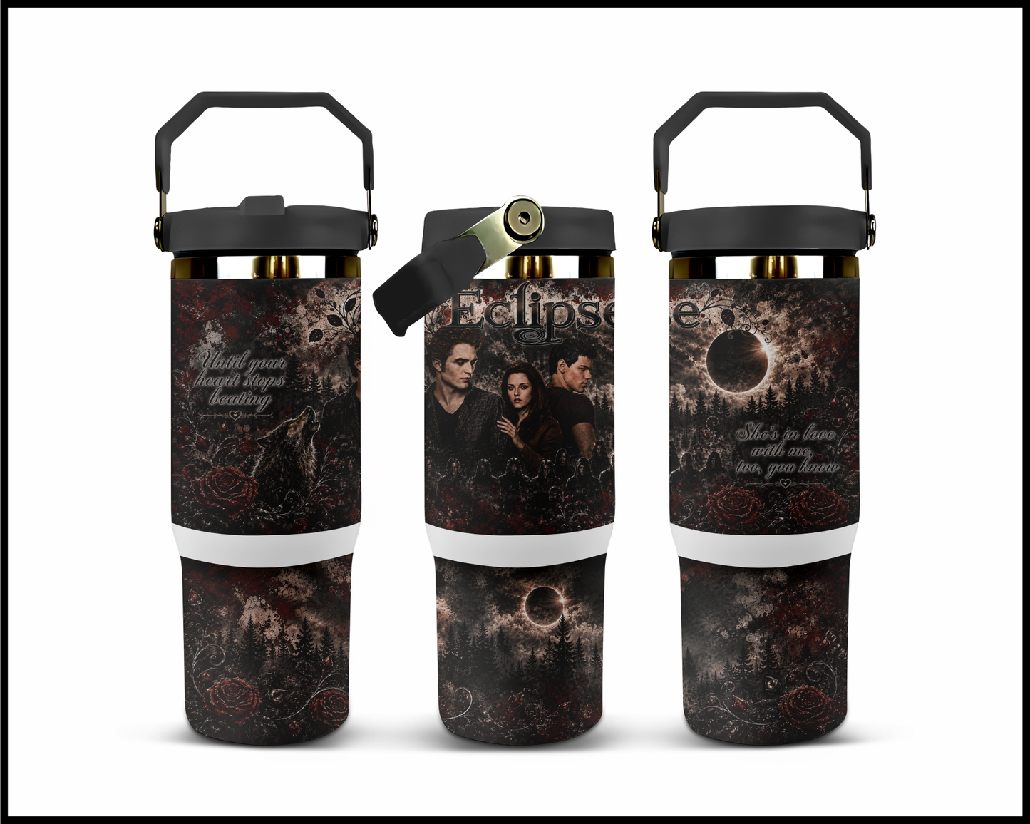 Eclipse Inspired Big Guzzler Stainless Steel Tumbler (1328)