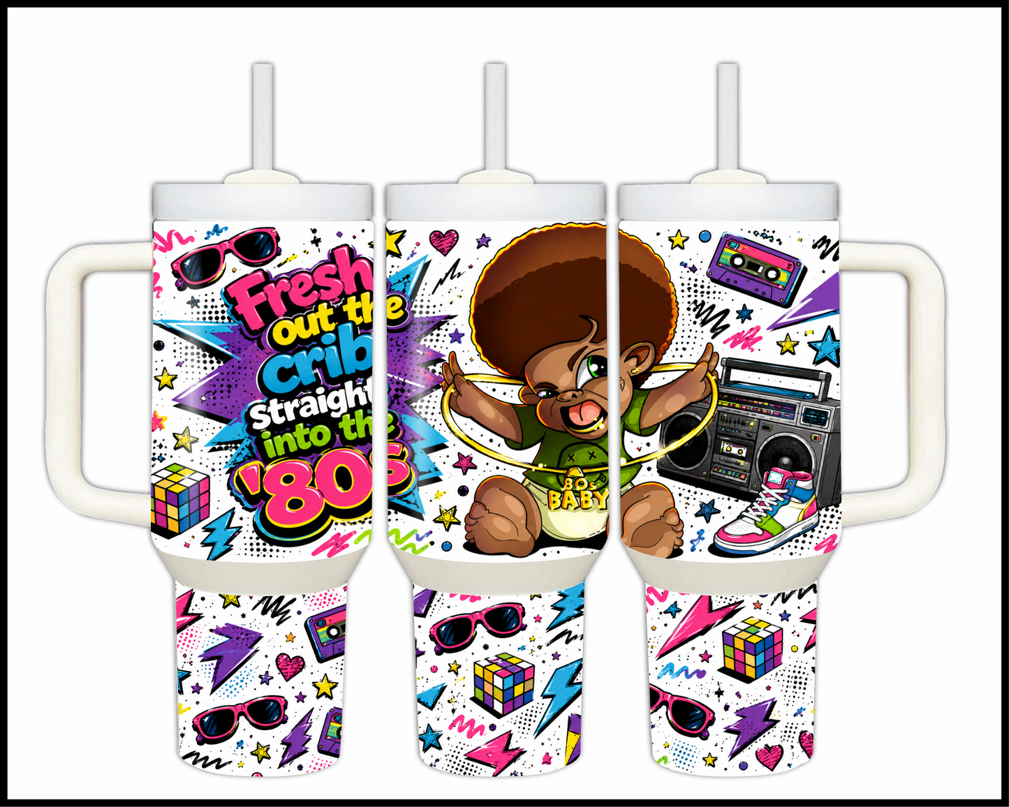 Fresh Out The Crib Big Guzzler Stainless Steel Tumbler (1351)