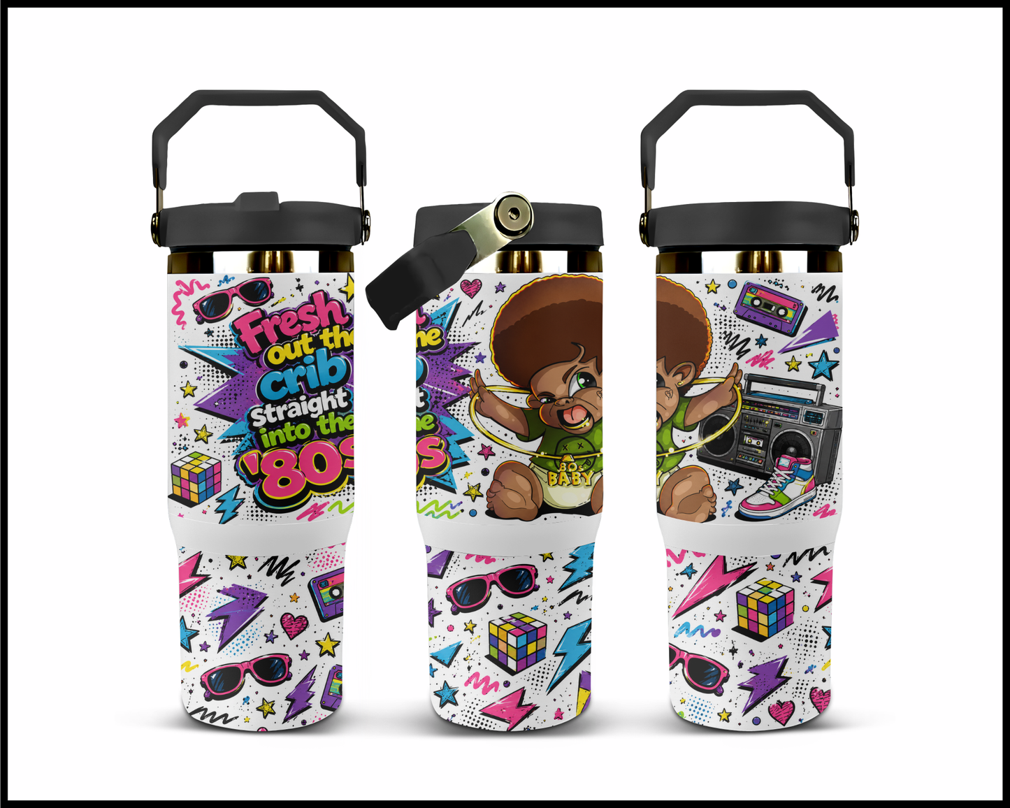 Fresh Out The Crib Big Guzzler Stainless Steel Tumbler (1351)