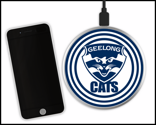 Geelong Cats Wireless Phone Charger (001)