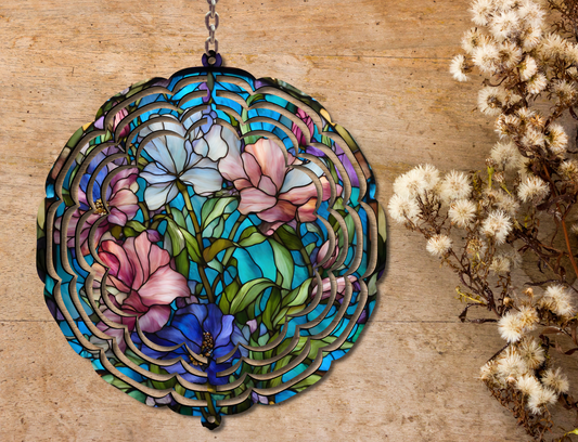 Floral Wind Spinner (264)