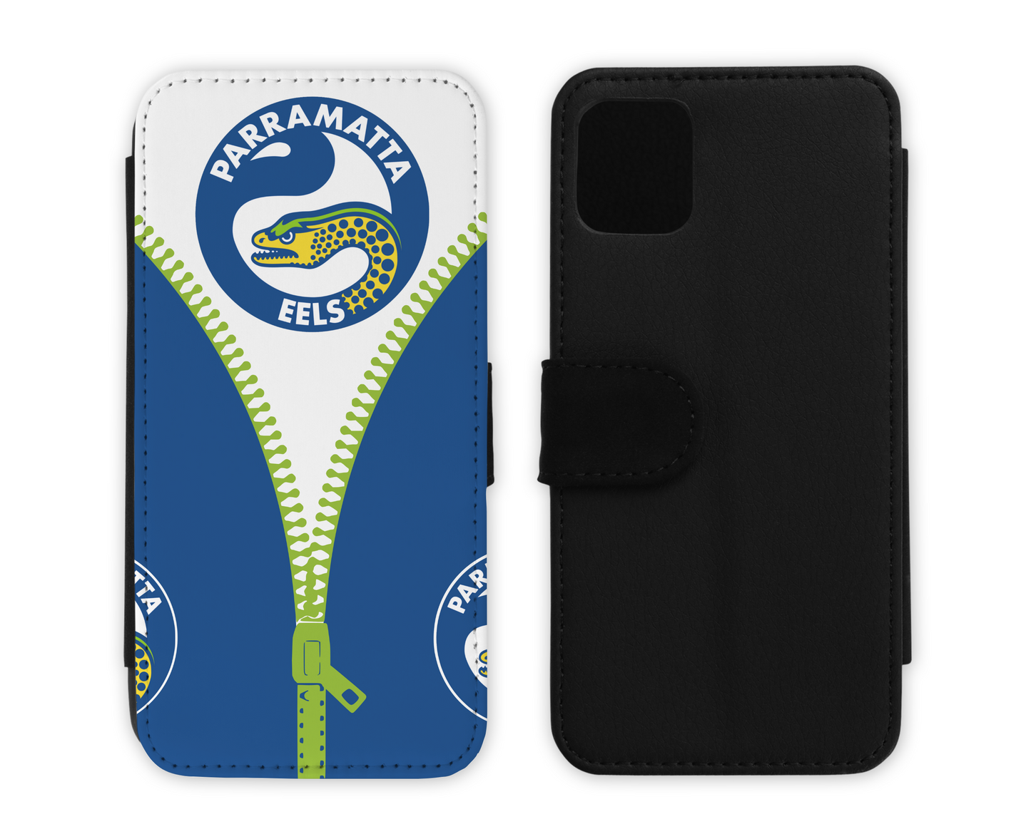 Parramatta Eels Leather Flip Case  (Many Models Available)