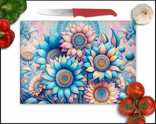 Floral Sublimated Cutting Board (141)